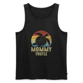 Schildkröte für Mutter Meer Meer Turtles Schildkrö - Männer Premium Bio Tank Top - Schwarz - Vorne - Michal (187cm)