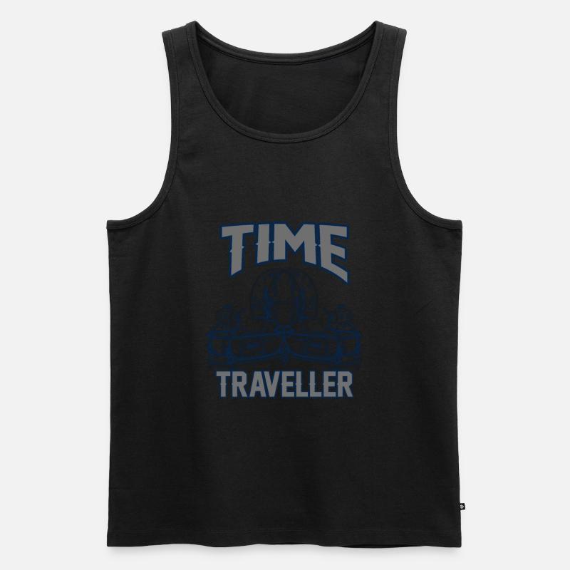 Zeitreise in die Zukunft - Männer Premium Bio Tank Top - undefined