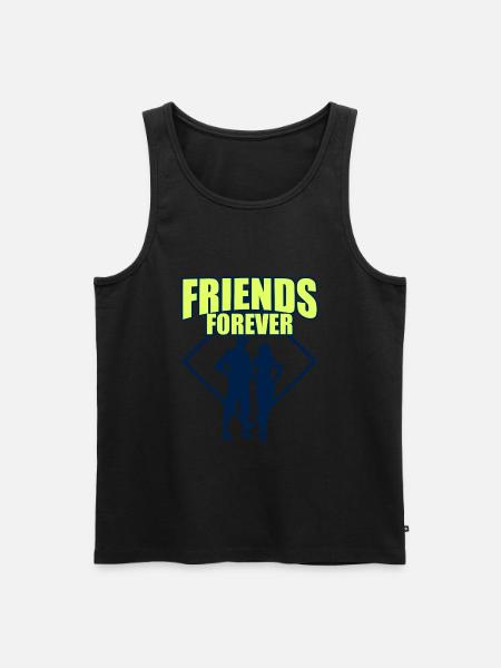 friends for ever - Men's Premium Organic Tank Top - 