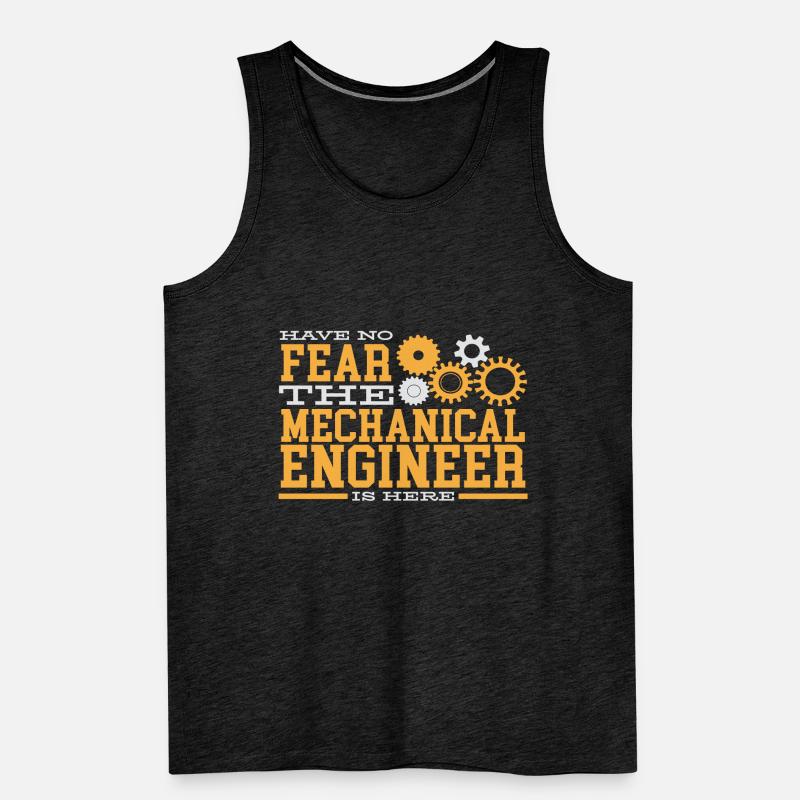 Mechanical engineering mechanical engineer gentlemen Men's Premium Organic Tank Top