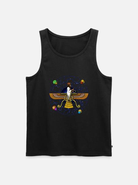 Ancient Anunnaki Symbol - Men's Premium Organic Tank Top - black