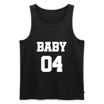 Partner Look Couple Partner Couple Couple Family - Men's Premium Organic Tank Top - black - Front - Michal (187cm)