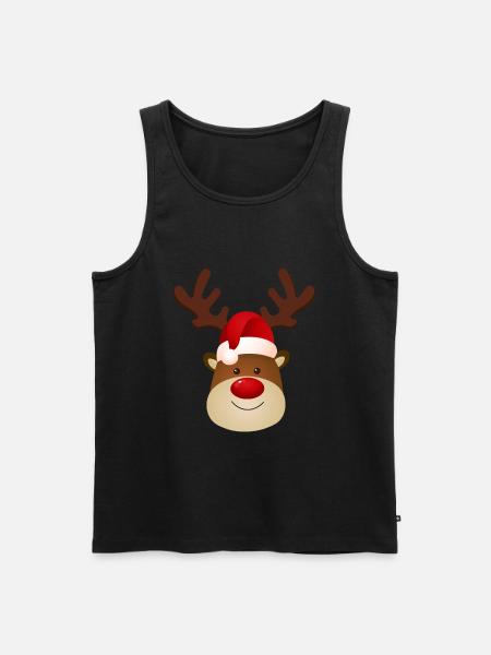 Glædelig jul jul jul jul - Herre Premium økologisk tanktop - sort