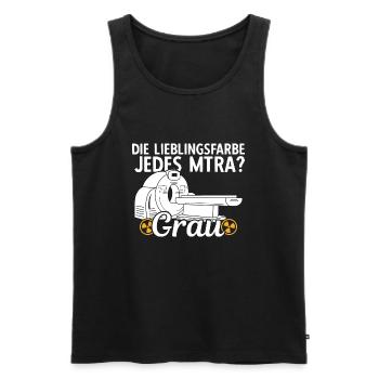 MTRA Medizinisch-Technischer Radiologie Mta - Männer Premium Bio Tank Top - Schwarz - Vorne - Michal (187cm)