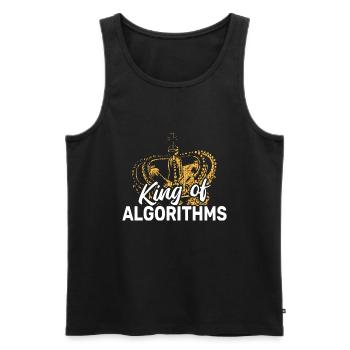 Software Ingenieur Informatiker Programmierer - Männer Premium Bio Tank Top - Schwarz - Vorne - Michal (187cm)