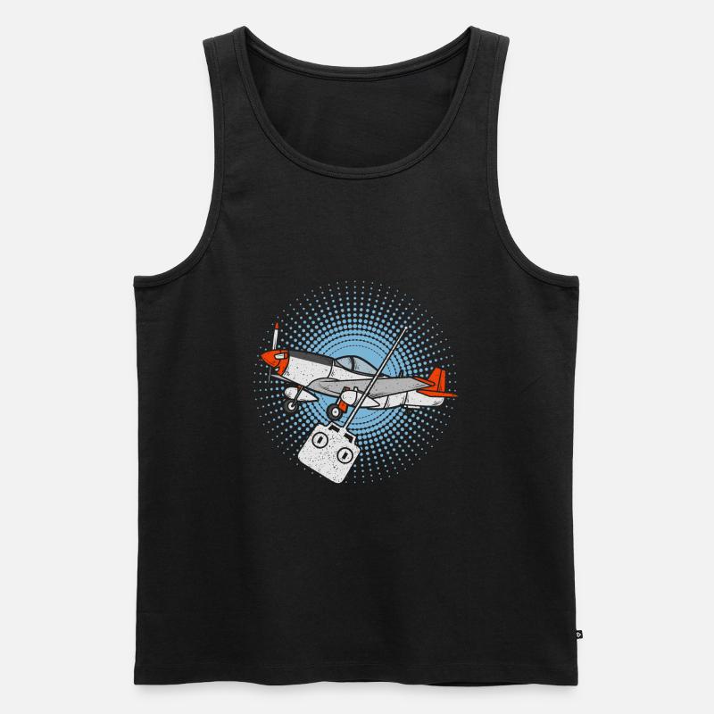 RC Pilot | Model Flight | Modelling - Men's Premium Organic Tank Top - black