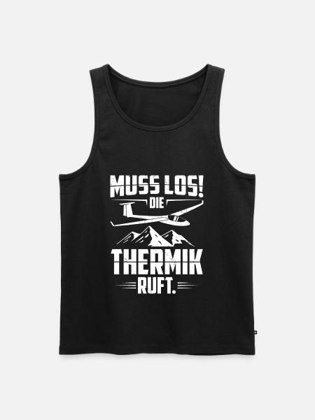 Segelflug - Männer Premium Bio Tank Top - Schwarz