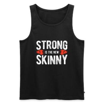 Boxsport Boxing - Männer Premium Bio Tank Top - Schwarz - Vorne - Michal (187cm)