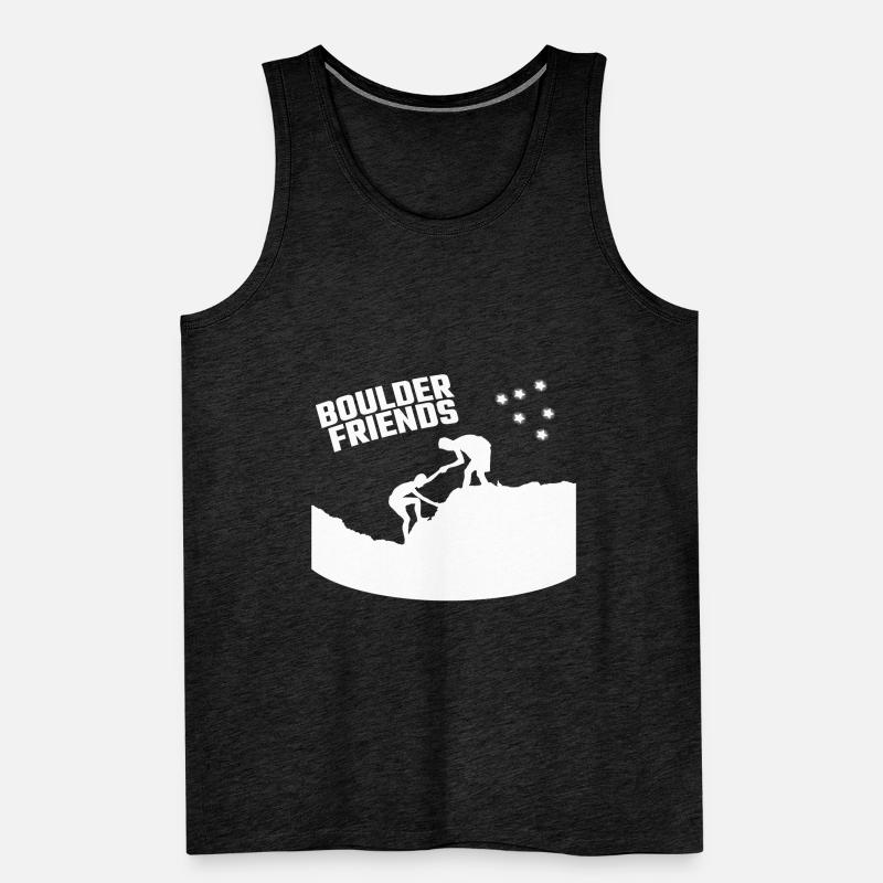 Geschenk Kletterer Freunde Klettern Bouldern Männer Premium Bio Tank Top