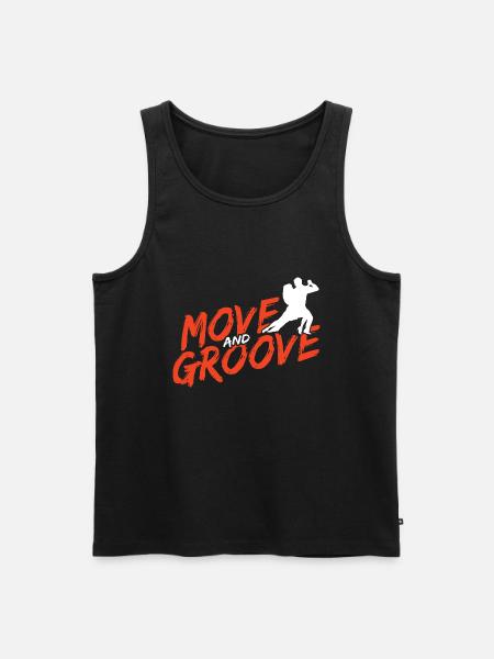 Breakdancing Tanzen für Tänzer - Männer Premium Bio Tank Top - Schwarz