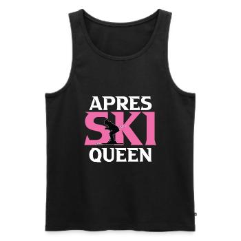 Ski Sking Snowboard Sports d’hiver Skieurs - Débardeur bio Premium Homme - noir - Devant - Michal (187cm)