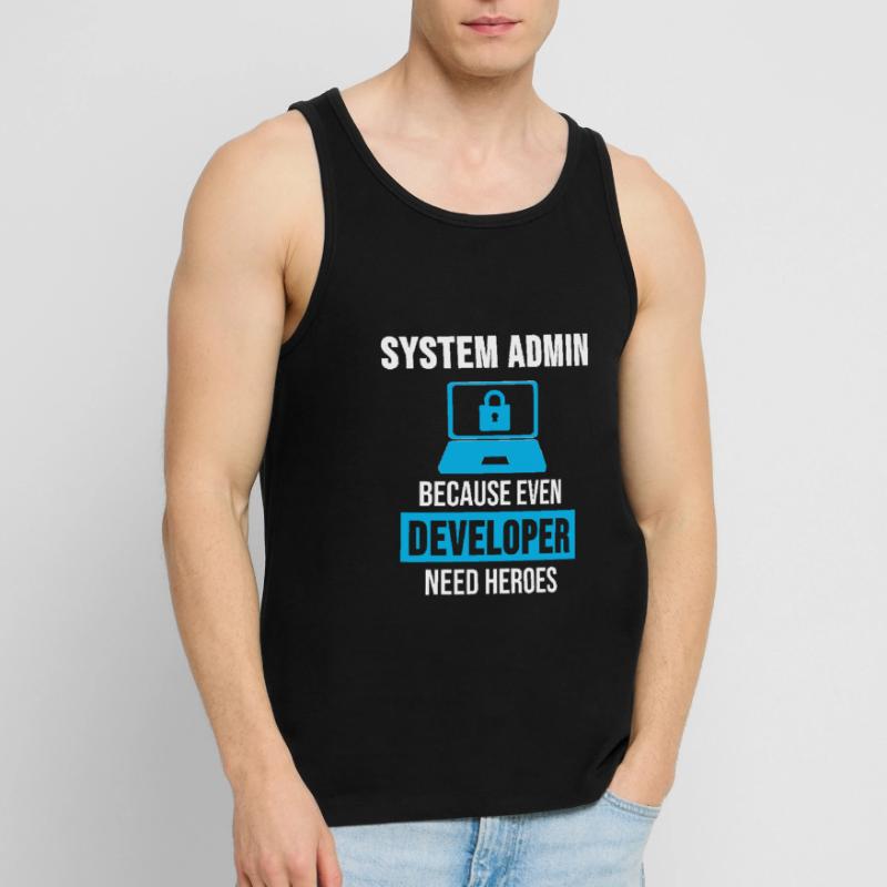Cadeau de programmation administrateur système Débardeur bio Premium Homme