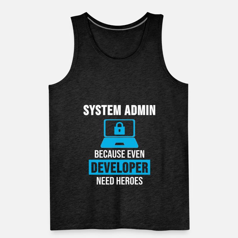 Cadeau de programmation administrateur système Débardeur bio Premium Homme