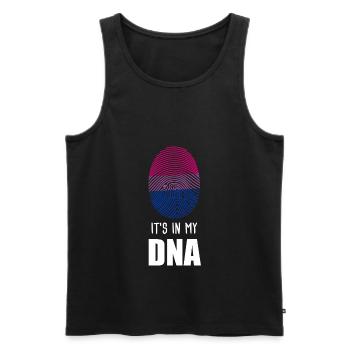 Bisexuell Bisexual Bisexuell Geschenk - Männer Premium Bio Tank Top - Schwarz - Vorne - AI Model Male 178 light (178cm)