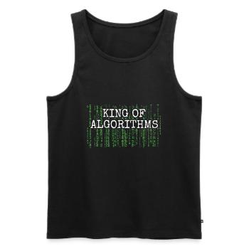 Software Ingenieur Informatiker Programmierer - Männer Premium Bio Tank Top - Schwarz - Vorne - Michal (187cm)