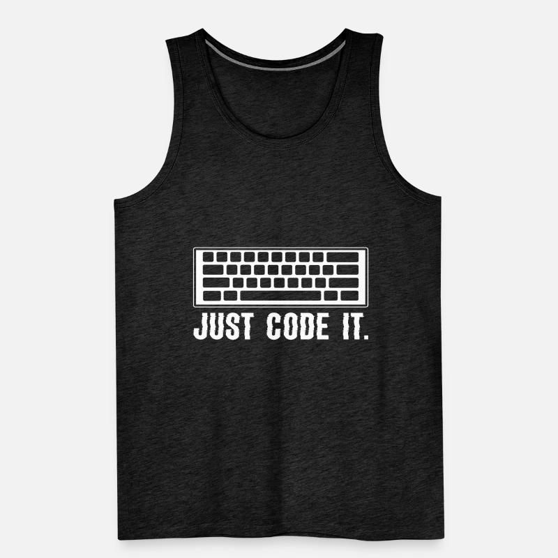 Computerprogrammierung Codierer Männer Premium Bio Tank Top