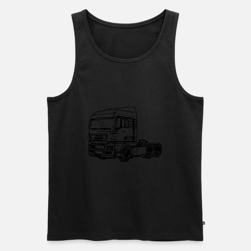LKW 07 - Männer Premium Bio Tank Top - undefined