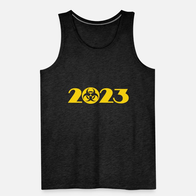Biohazard 2023, 2023, Spam 2023 Men's Premium Organic Tank Top