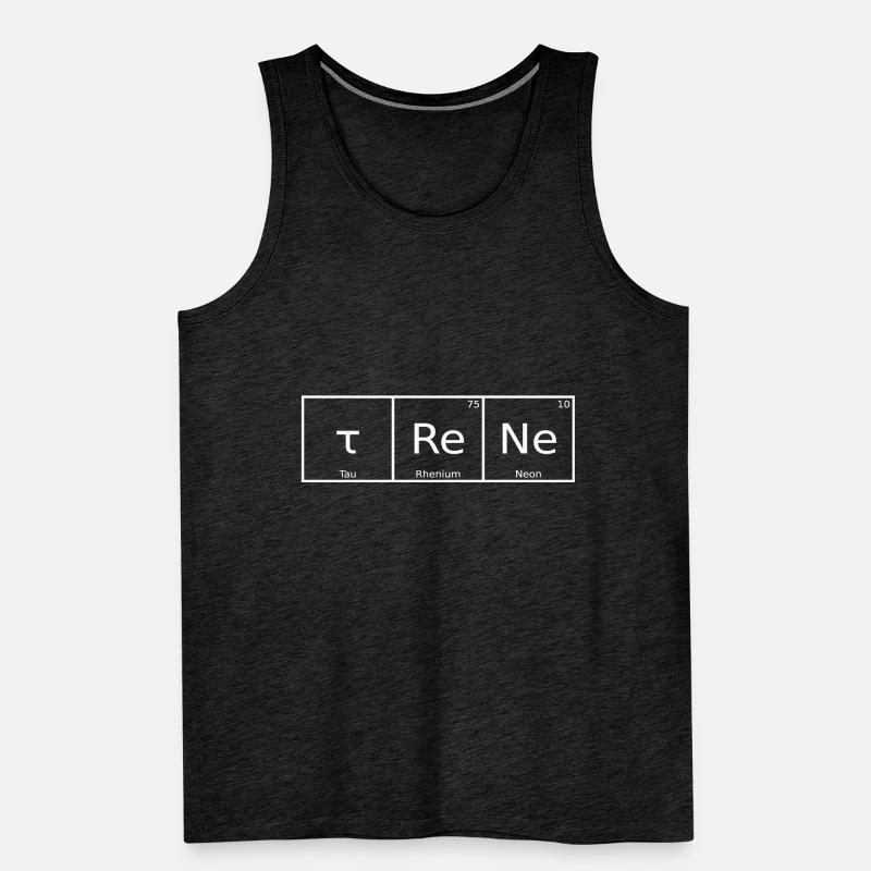 Trene Name First Name Chemistry Periodic Table Elements Men's Premium Organic Tank Top