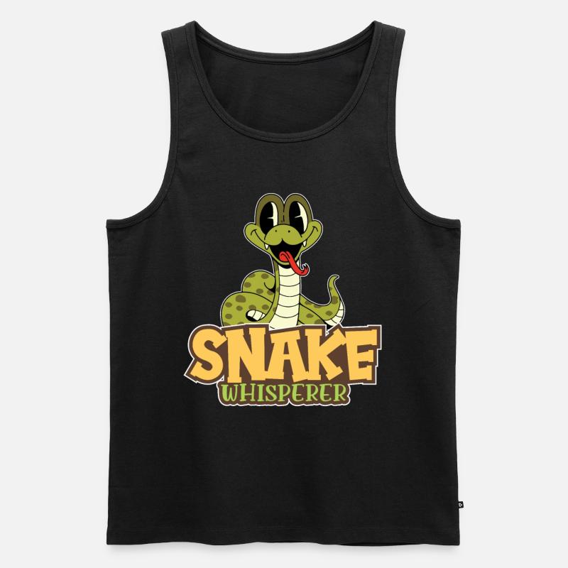 Snake Proverbs Proverbs - Men's Premium Organic Tank Top - black