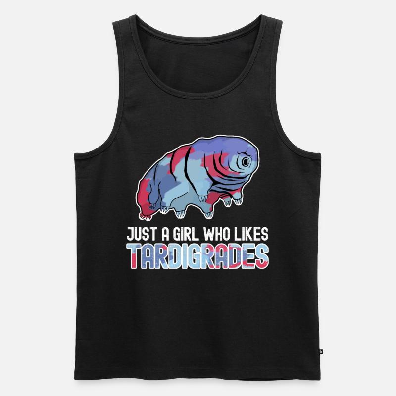 Tardigrade Tardigrades Wasserbär - Männer Premium Bio Tank Top - Schwarz