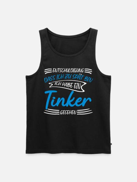 Irish Tinker - Männer Premium Bio Tank Top - Schwarz
