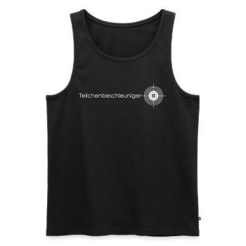 Sportschütze Schießsport Schützenkönig - Männer Premium Bio Tank Top - Schwarz - Vorne - Michal (187cm)