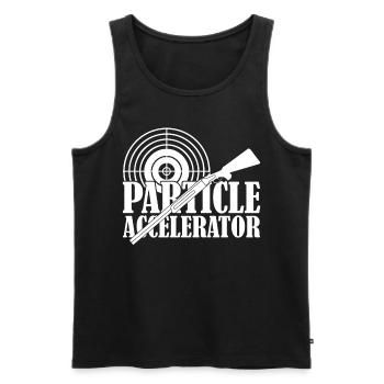 Schützenverein Witz Gewehr Sportschütze - Men's Premium Organic Tank Top - black - Front - Michal (187cm)