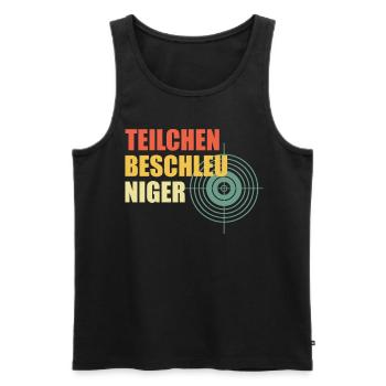 Schützenkönig Schützenverein Schießsport - Männer Premium Bio Tank Top - Schwarz - Vorne - Michal (187cm)