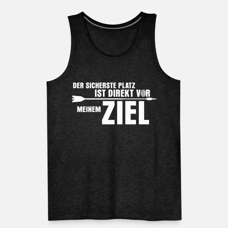 3D Bogensport Compoundbogen Langbogen Männer Premium Bio Tank Top