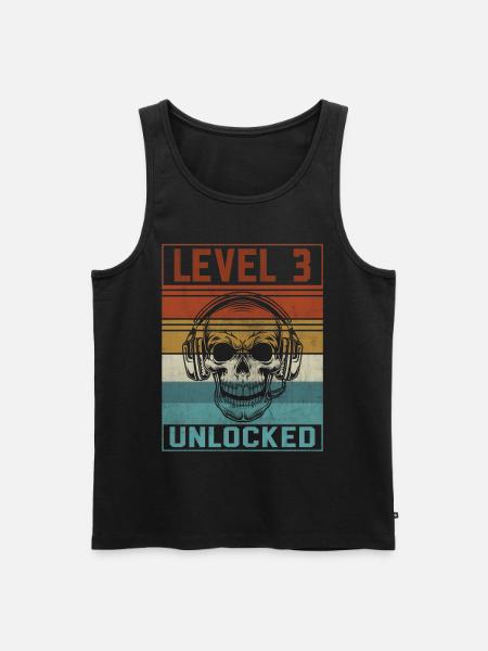 Gamer 3rd Birthday - Men's Premium Organic Tank Top - black