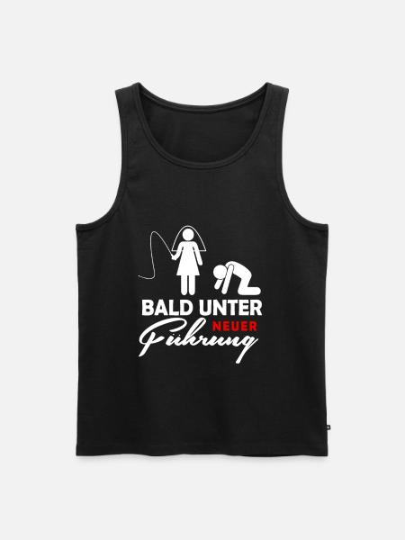 Bachelor Party Married - Men's Premium Organic Tank Top - black