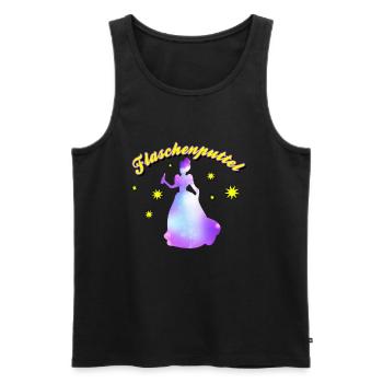 Flaschenputtel Junggesellenabschied Jungesellin - Männer Premium Bio Tank Top - Schwarz - Vorne - Michal (187cm)
