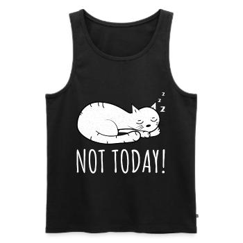 Cats Kitten Cat Mom Cat Dad Cat Cat Cat - Men's Premium Organic Tank Top - black - Front - Michal (187cm)