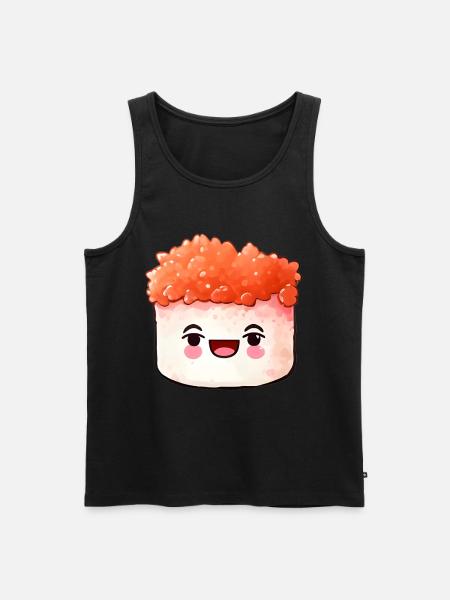 Sushi - Men's Premium Organic Tank Top - black