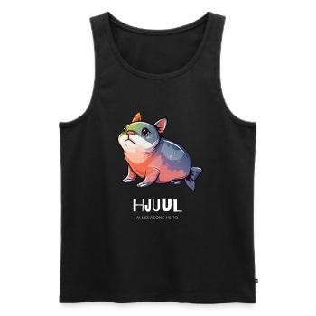 Lustiges Outfit für Heulsusen, Monster - Männer Premium Bio Tank Top - Schwarz - Vorne - AI Model Male 178 light (178cm)