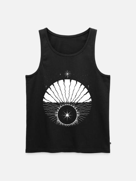 Winter Solstice Julmond Yule - Men's Premium Organic Tank Top - black