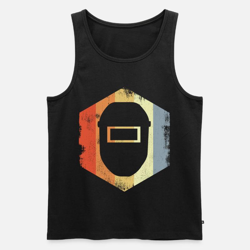 Schweißhelm - Männer Premium Bio Tank Top - Schwarz