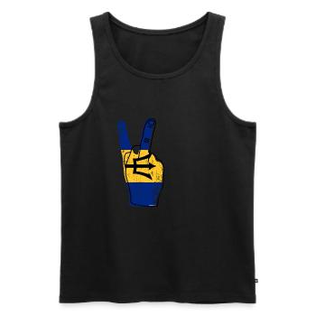 Epic Barbados Victory Gift Idea - Männer Premium Bio Tank Top - Schwarz - Vorne - AI Model Male 178 light (178cm)