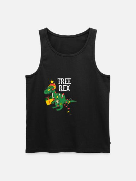 christmas gift funny - Men's Premium Organic Tank Top - black