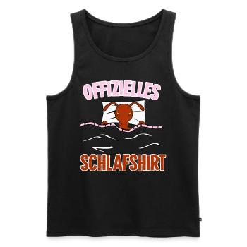Ameisen Schlafen Ameisenfarm Ameise - Männer Premium Bio Tank Top - Schwarz - Vorne - Michal (187cm)
