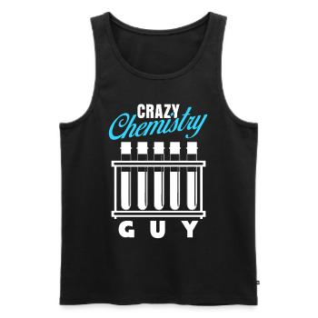 Chemist Chemical Laboratory Assistant Chemical Chemical Technician - Men's Premium Organic Tank Top - black - Front - AI Model Male 178 light (178cm)