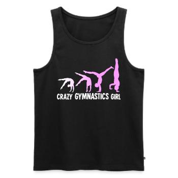 Gymnastics RSG Gymnast Gymnastics - Men's Premium Organic Tank Top - black - Front - Michal (187cm)