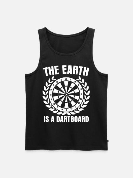 Darts Darts Player Dartboard Darts - Men's Premium Organic Tank Top - black