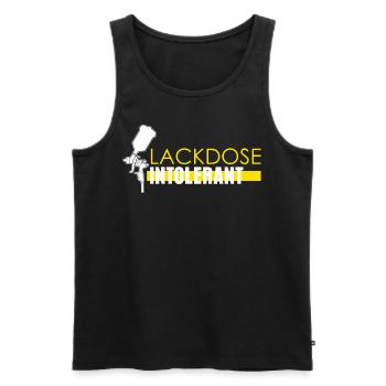 Painter Car Painter - Men's Premium Organic Tank Top - black - Front - AI Model Male 178 light (178cm)