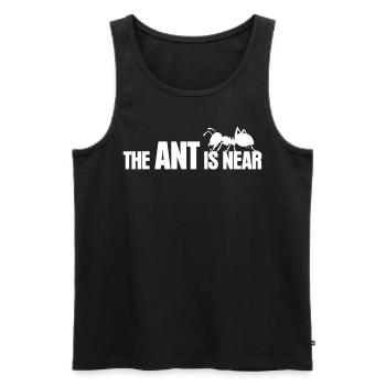 Ant ant farm funny ants - Men's Premium Organic Tank Top - black - Front - AI Model Male 178 light (178cm)