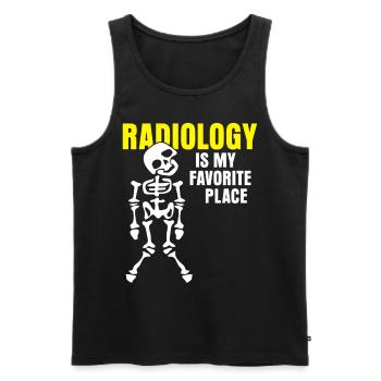 Röntgen Röntgenbild Radiologe Radiologie - Männer Premium Bio Tank Top - Schwarz - Vorne - AI Model Male 178 light (178cm)