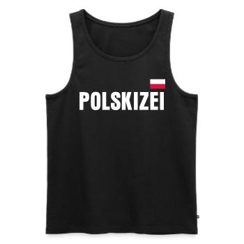 Poland Saying Joke Polish - Men's Premium Organic Tank Top - black - Front - Michal (187cm)