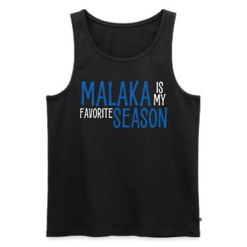Greek Greek Greece - Men's Premium Organic Tank Top - black - Front - AI Model Male 178 light (178cm)