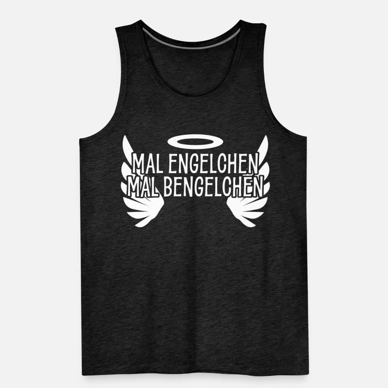 Bengelchen Engelchen Engel Bengel Männer Premium Bio Tank Top